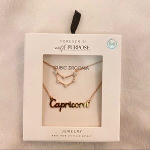 FOREVER 21 CAPRICORN NECKLACE